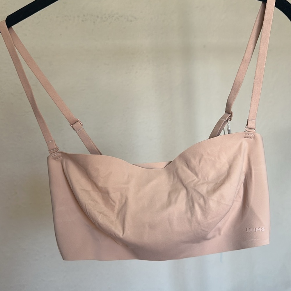 Skims Naked Bandeau Bra Clay Size XXS NWT strapless